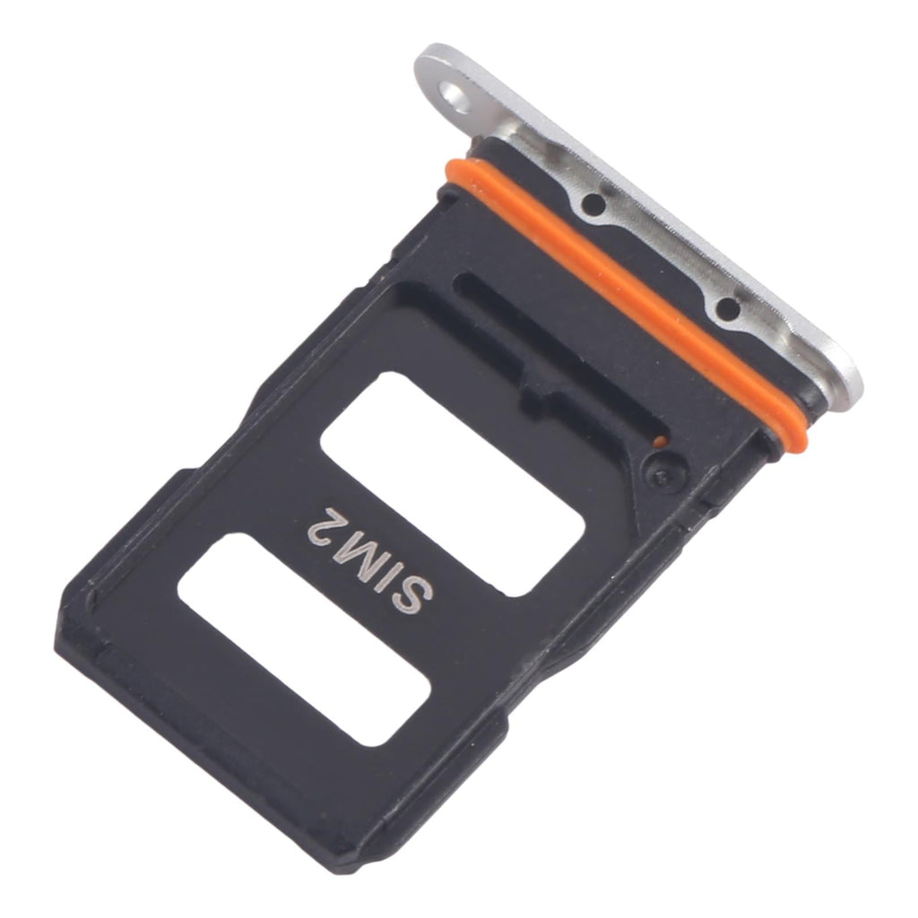 For Xiaomi 14 Ultra 10pcs SIM Card Tray + SIM Card Tray (Silver)