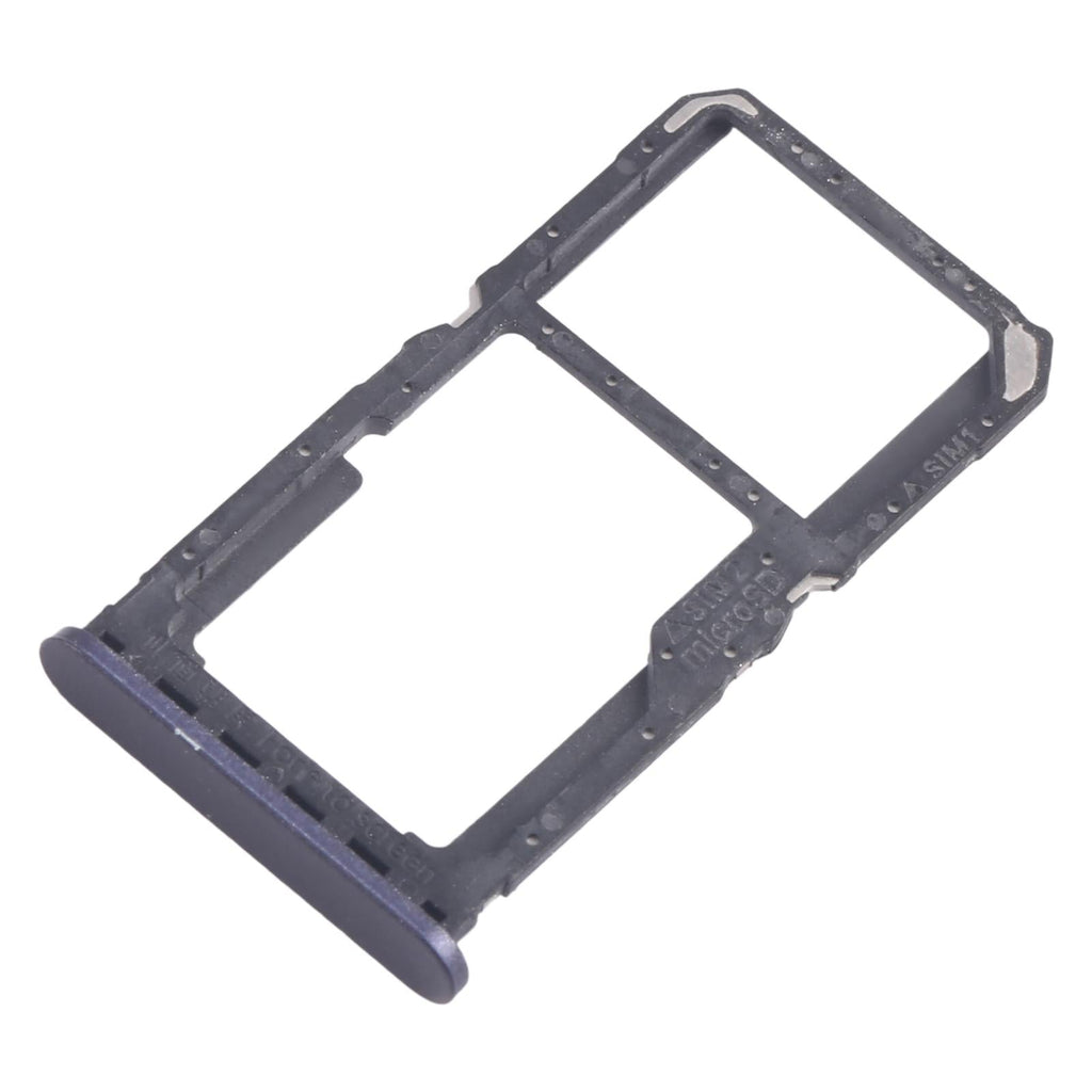 For Xiaomi Redmi A3x 10pcs SIM Card Tray + SIM Card Tray / Micro SD Card Tray (Black)
