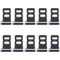 For Xiaomi 14 Pro 10pcs SIM Card Tray + SIM Card Tray (Black)