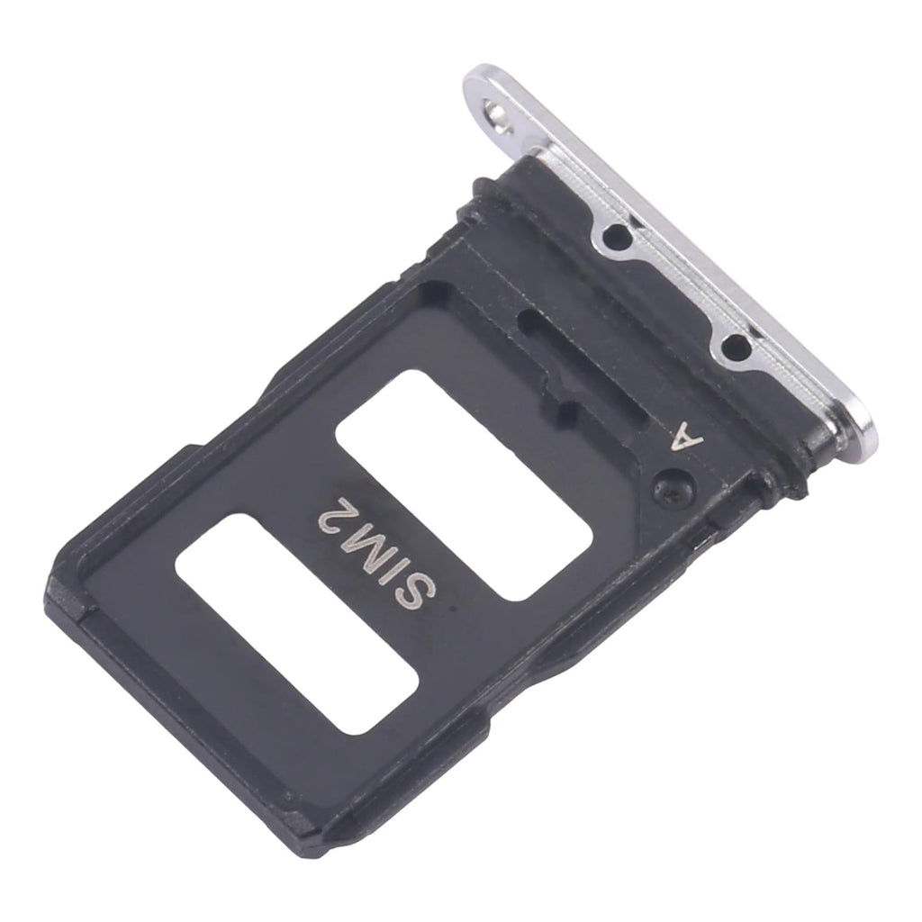 For Xiaomi 14 Pro 10pcs SIM Card Tray + SIM Card Tray (Silver)