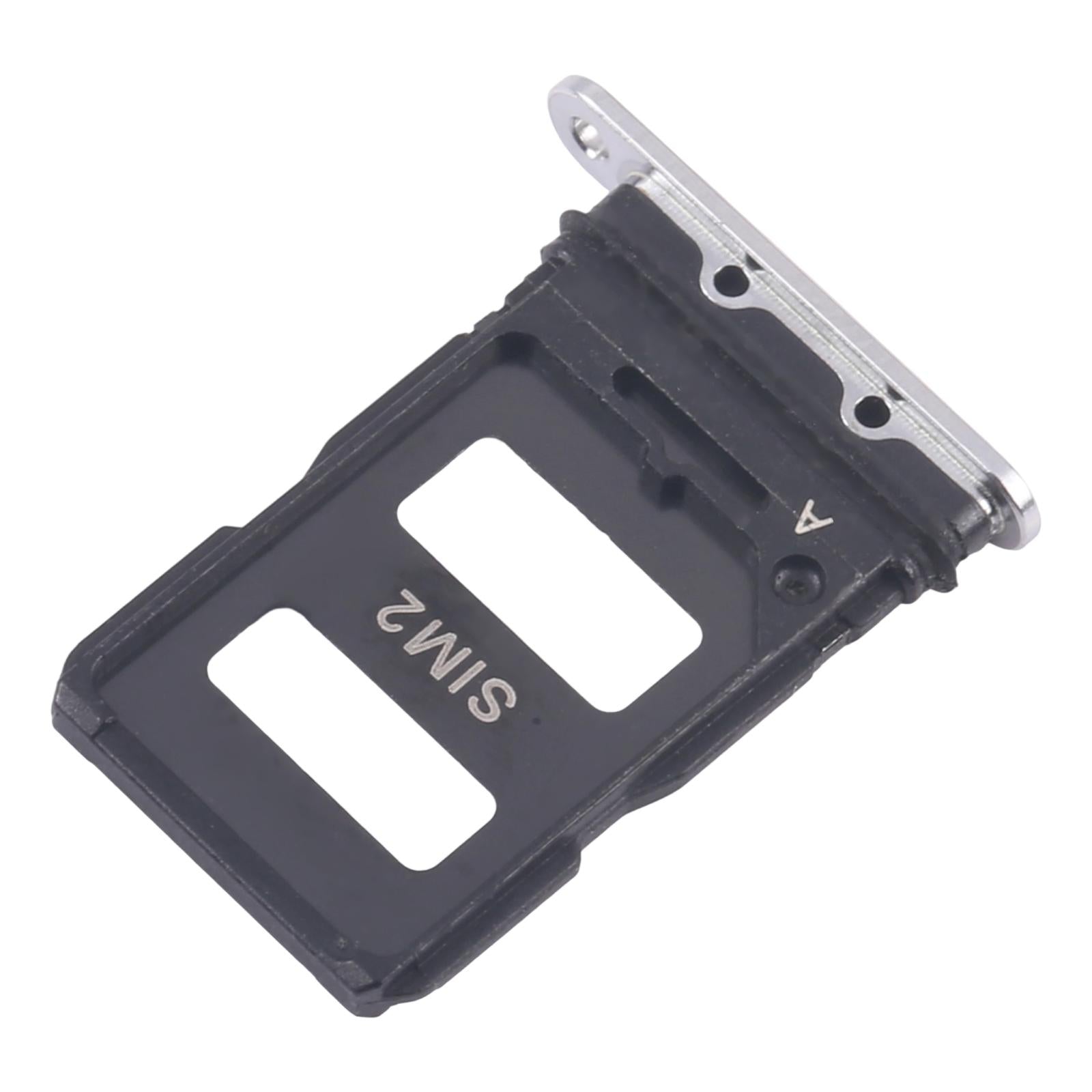 For Xiaomi 14 Pro 10pcs SIM Card Tray + SIM Card Tray (Silver)