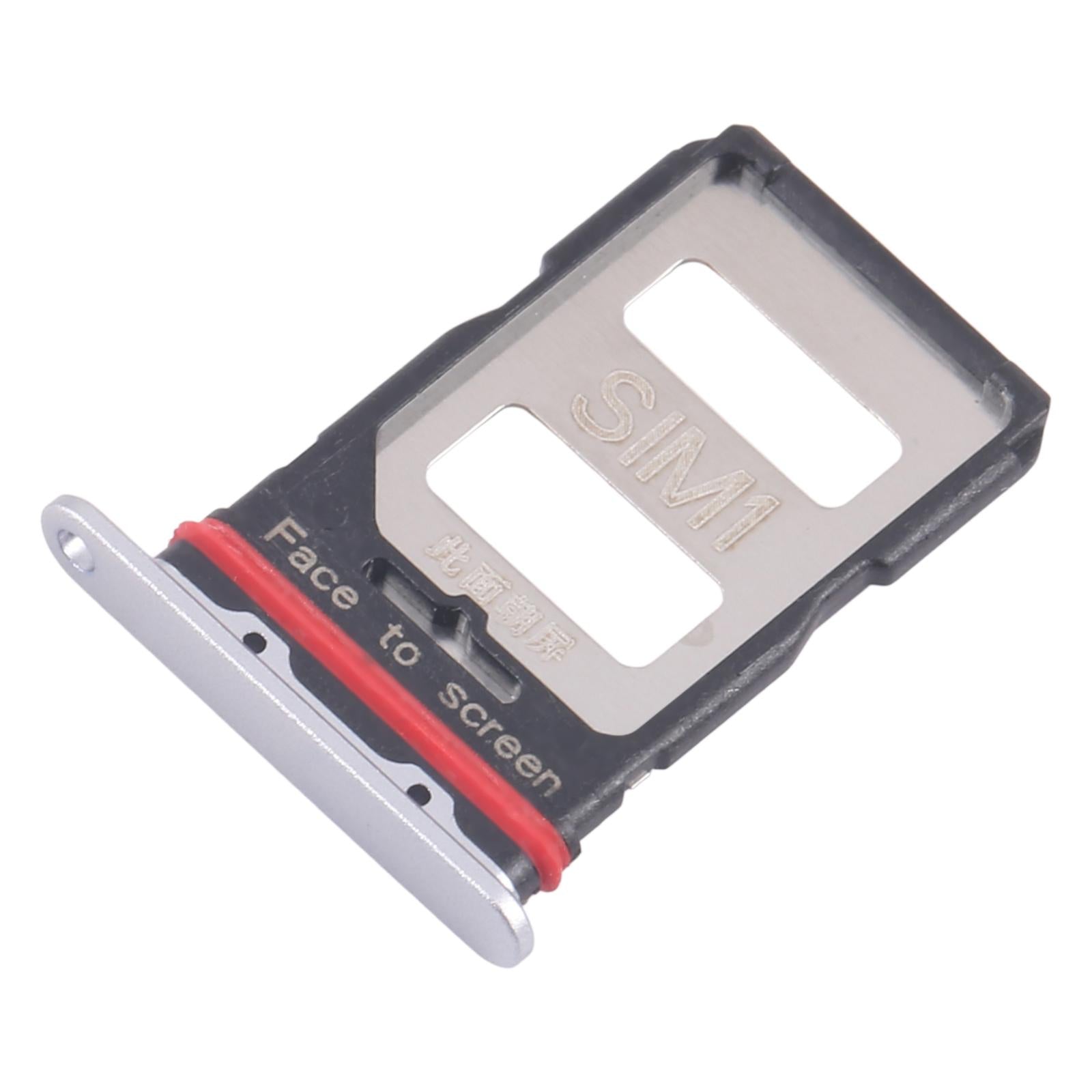 For Xiaomi Redmi K70 Pro 10pcs SIM Card Tray + SIM Card Tray (Silver)