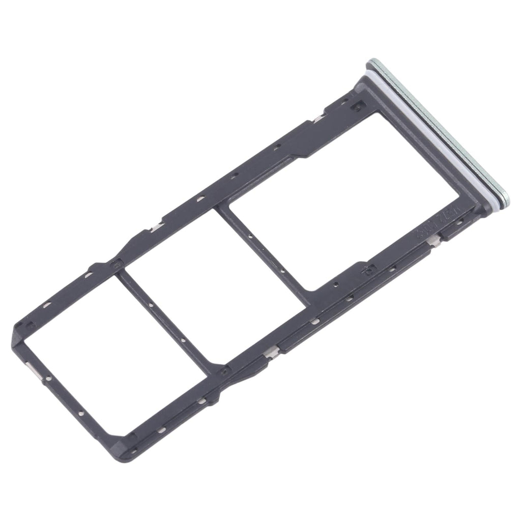 For Xiaomi Redmi 13C 5G 10pcs SIM Card Tray + SIM Card Tray + Micro SD Card Tray (Green)