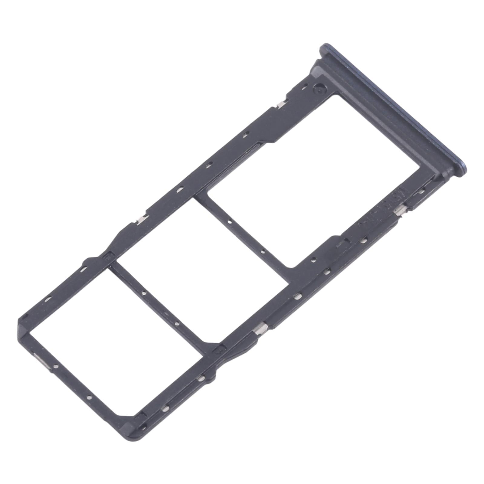 For Xiaomi Redmi 14C 5G 10pcs SIM Card Tray + SIM Card Tray + Micro SD Card Tray (Blue)