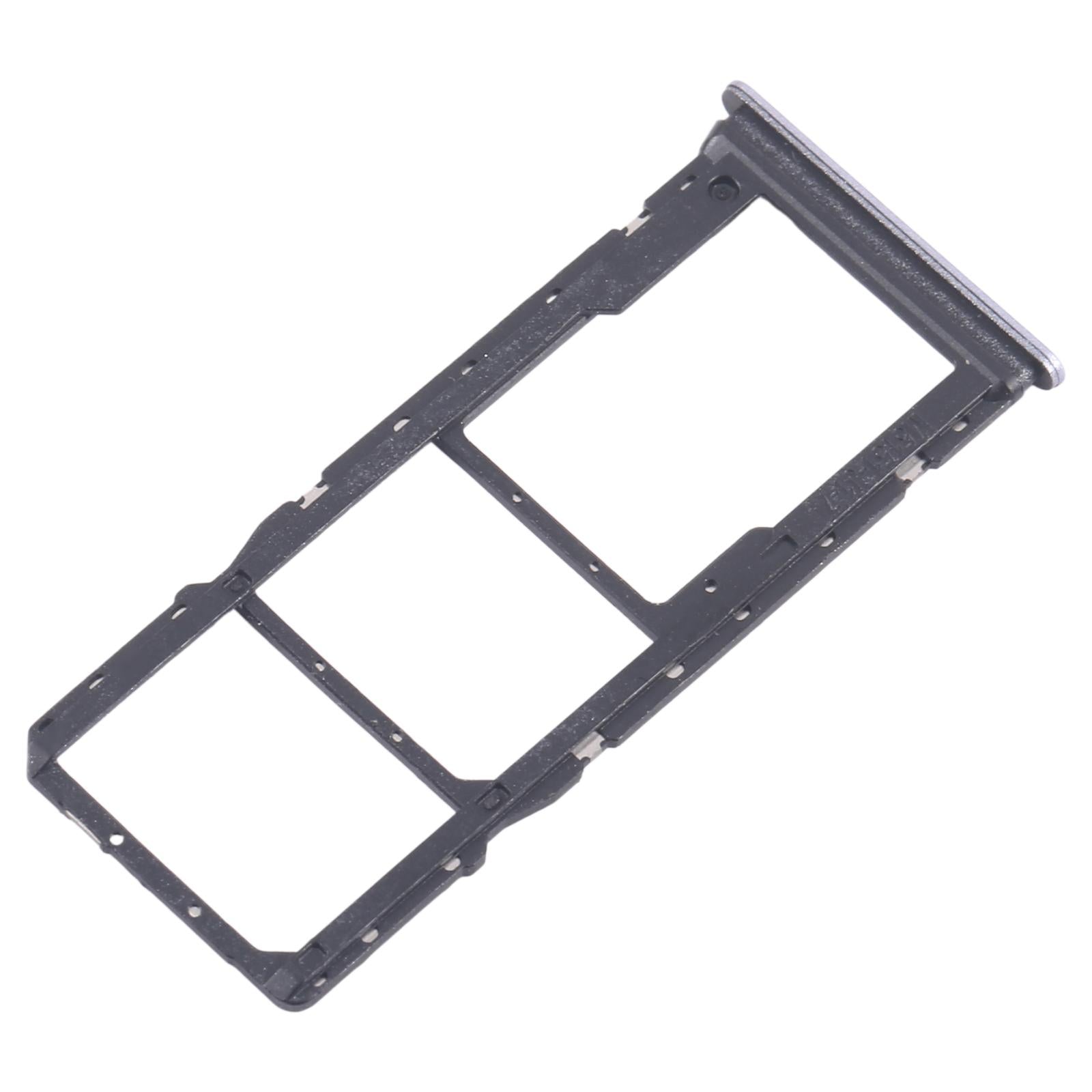 For Xiaomi Redmi 14C 5G 10pcs SIM Card Tray + SIM Card Tray + Micro SD Card Tray (Purple)