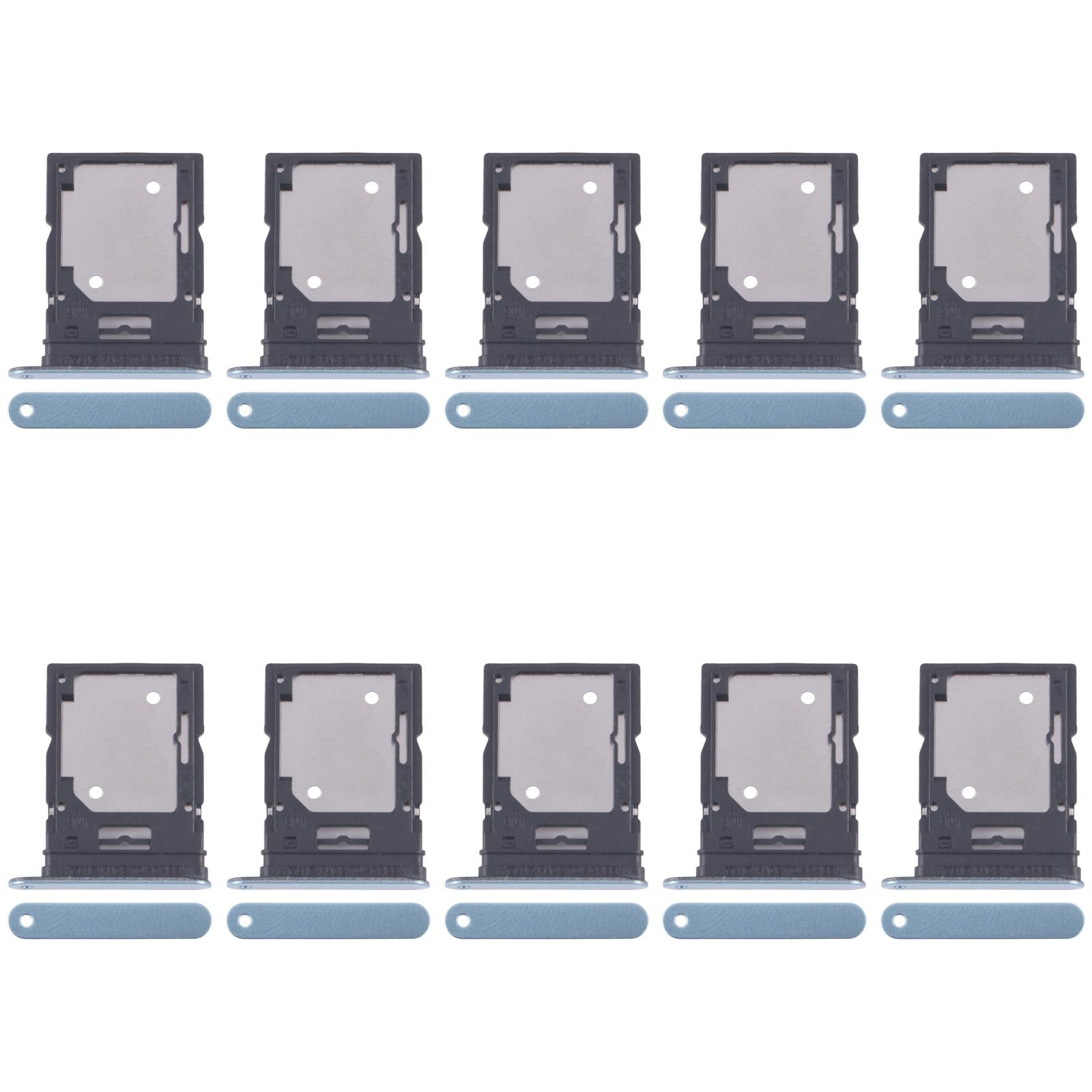 For Xiaomi Redmi Note 14 4G 10pcs SIM Card Tray + SIM Card Tray (Blue)