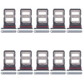 For Xiaomi Poco X7 10pcs SIM Card Tray + SIM Card Tray (Green)