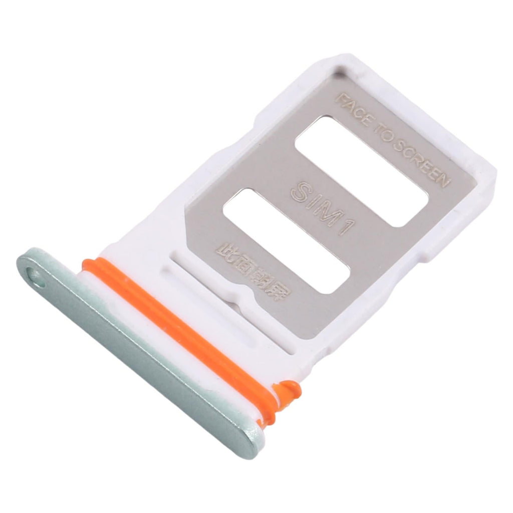 For Xiaomi Poco X7 Pro 10pcs SIM Card Tray + SIM Card Tray (Green)