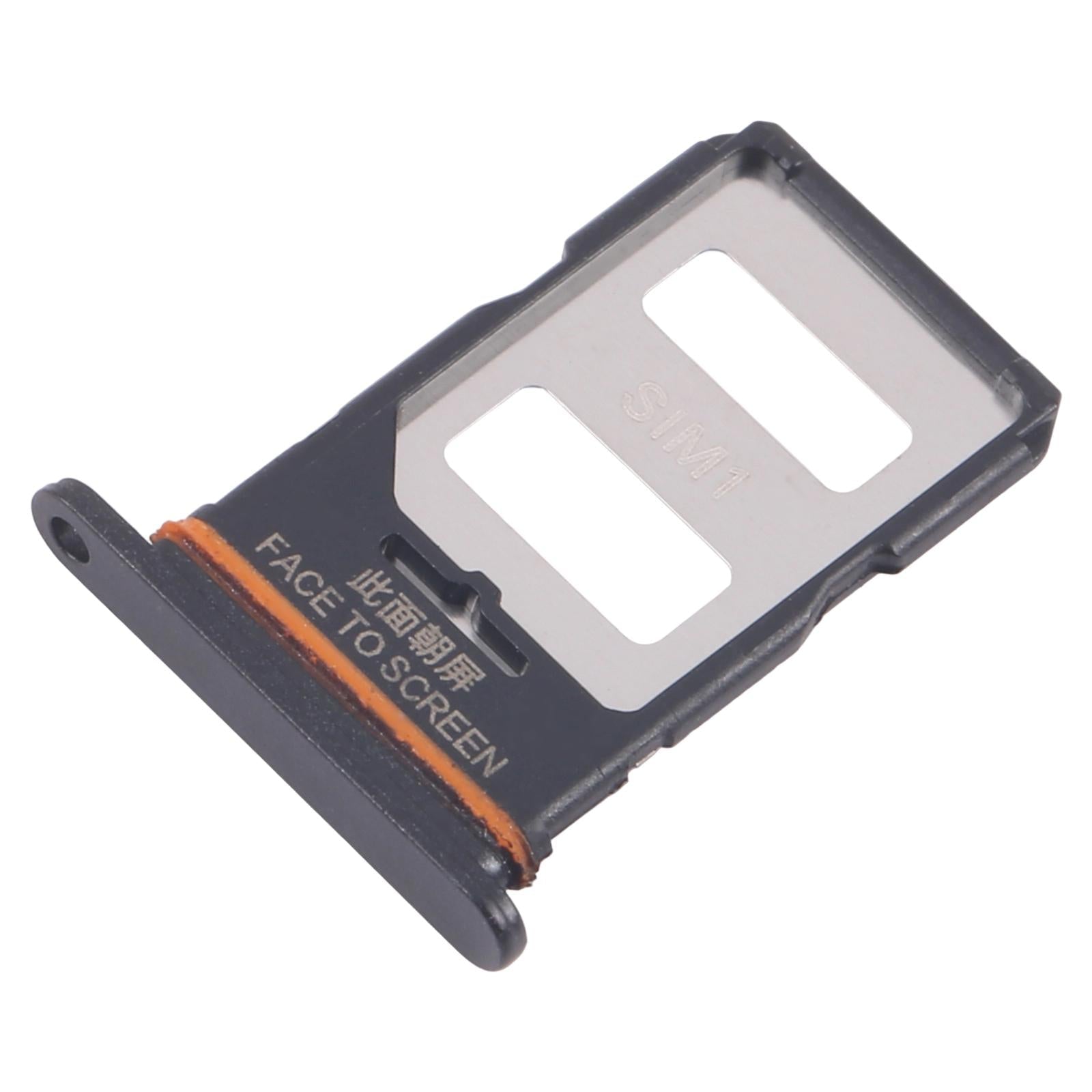 For Xiaomi Poco X6 10pcs SIM Card Tray + SIM Card Tray (Black)