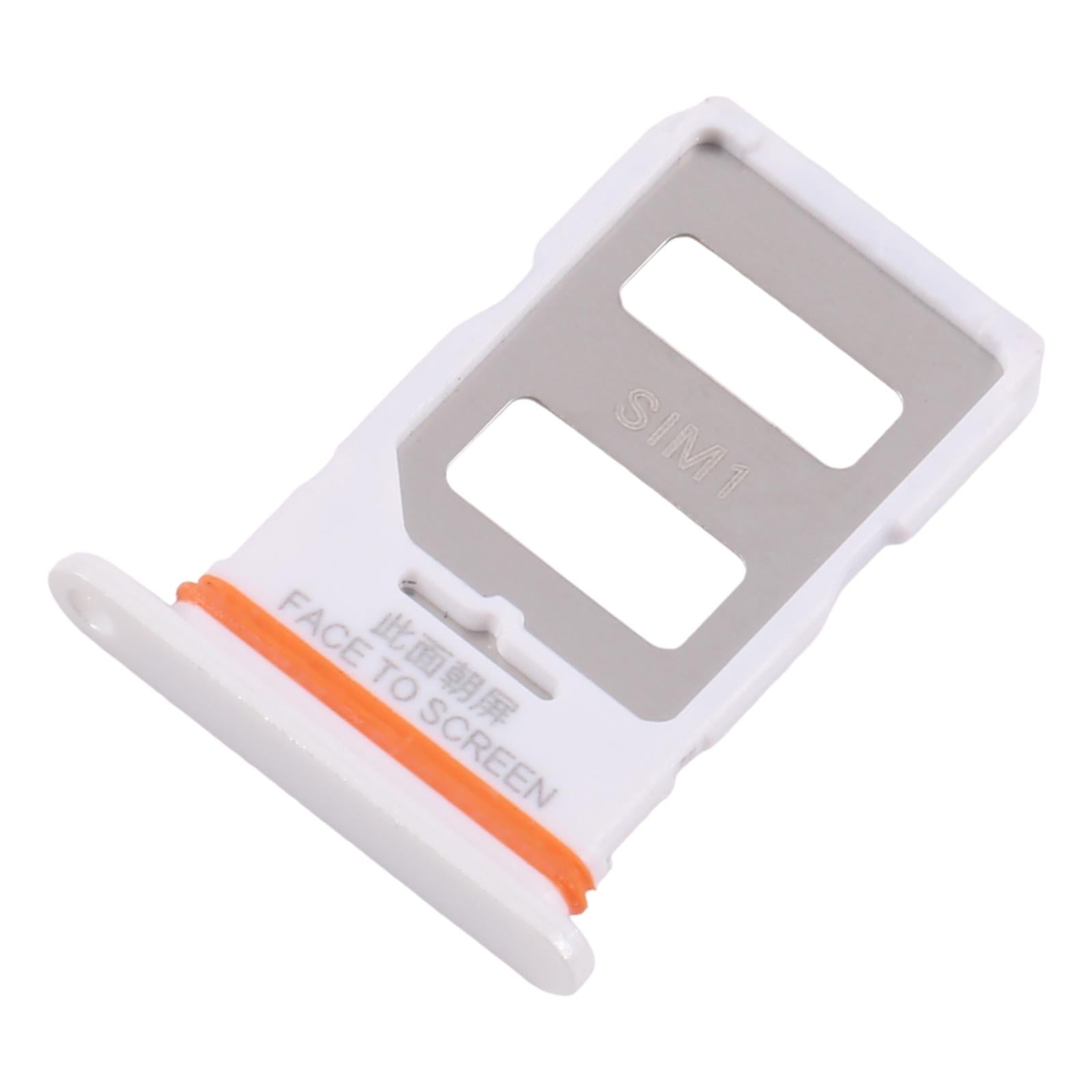 For Xiaomi Poco X6 10pcs SIM Card Tray + SIM Card Tray (White)