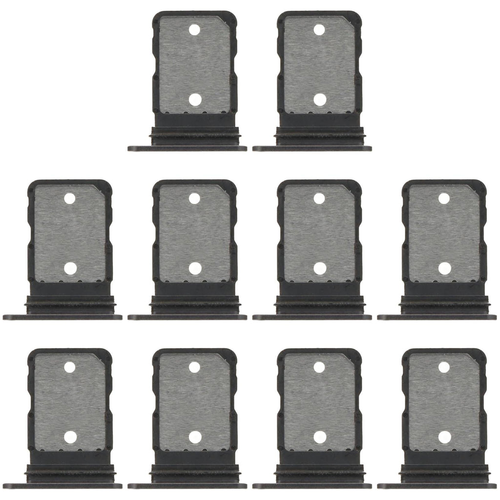 For Google Pixel 9 Pro Fold 10pcs SIM Card Tray (Black)