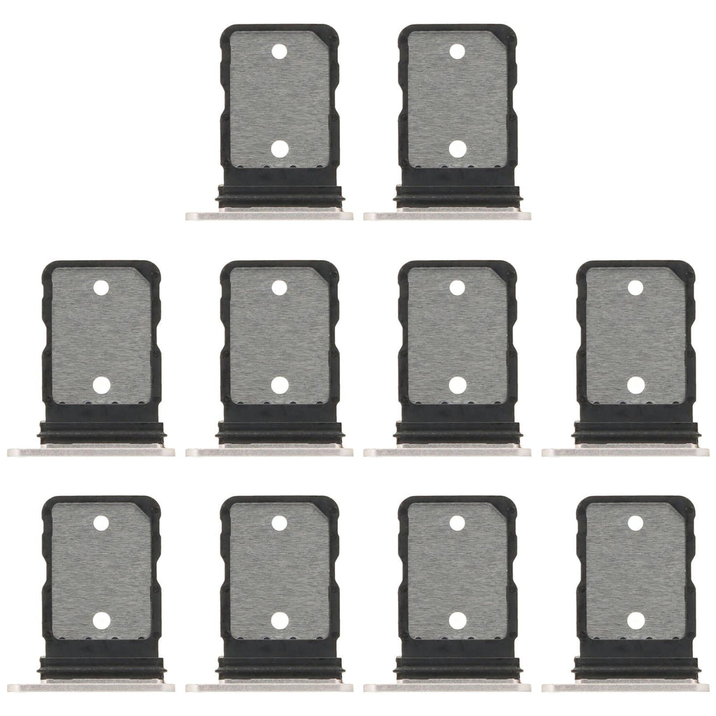 For Google Pixel 9 Pro Fold 10pcs SIM Card Tray (White)