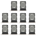 For Google Pixel 9 Pro Fold 10pcs SIM Card Tray (White)