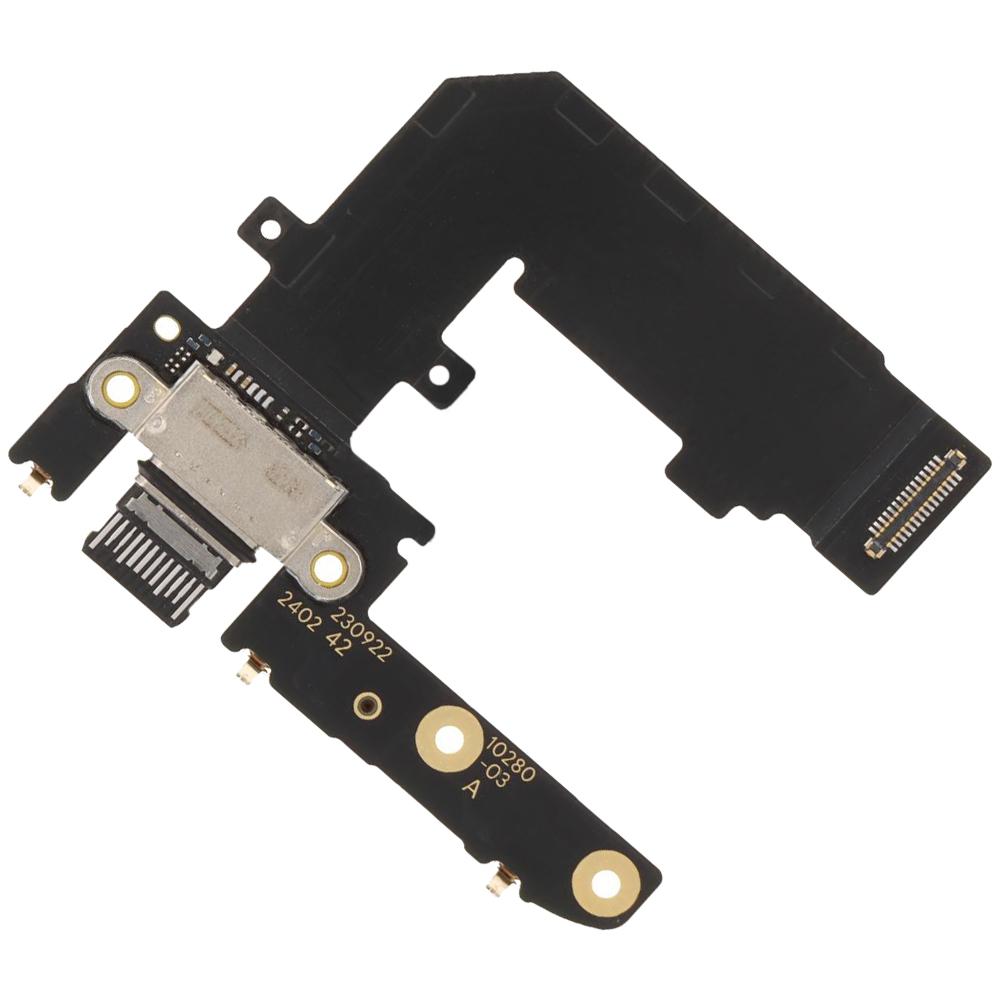 For Google Pixel 9 Pro Fold Charging Port Flex Cable (Black)