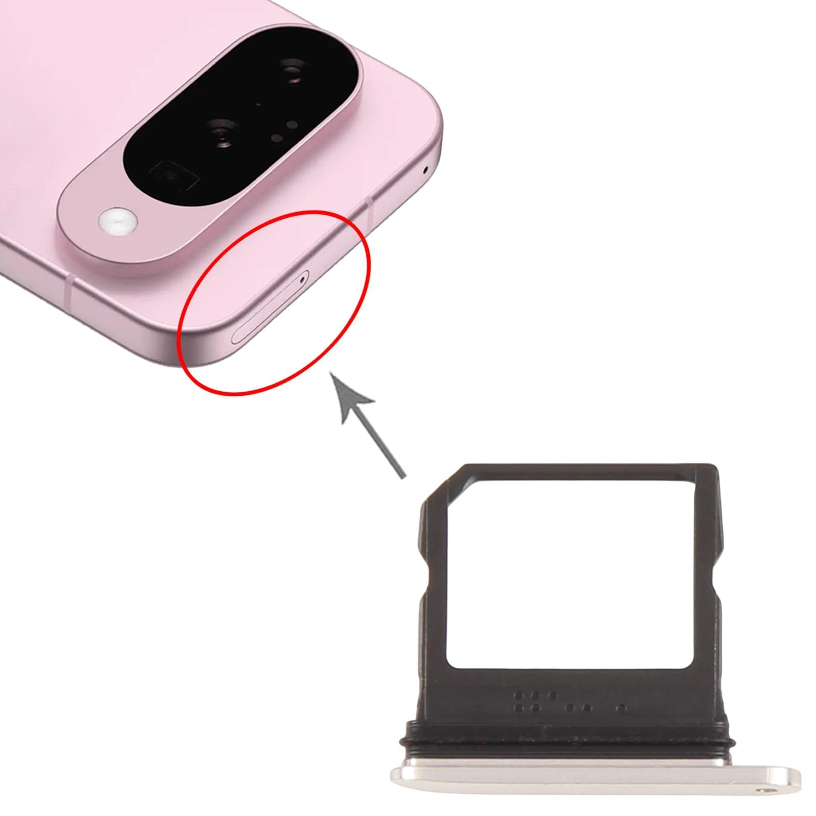 For Google Pixel 10 Pro SIM Card Tray (White)