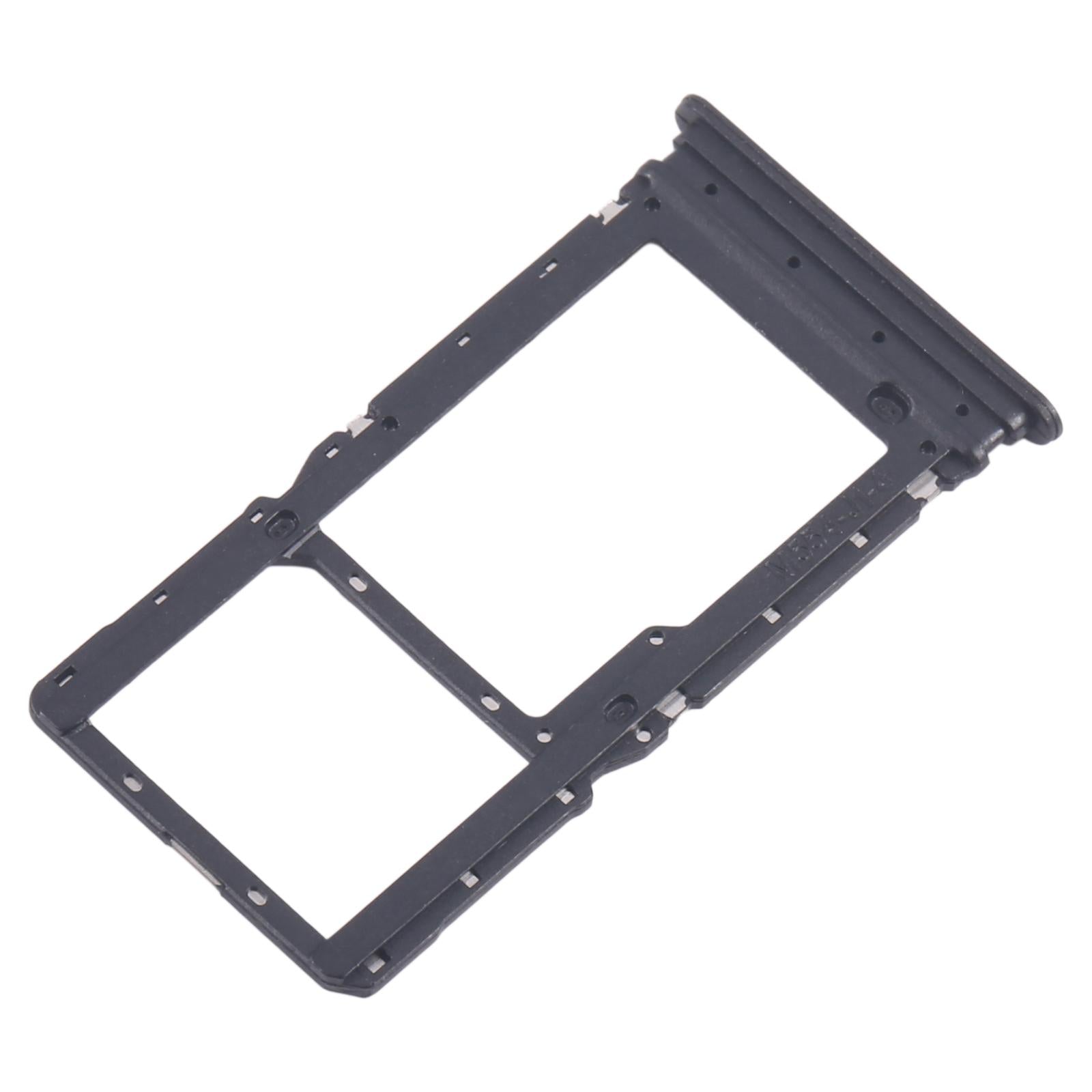 For Xiaomi Redmi 15 5G 10pcs SIM Card Tray + SIM Card Tray / Micro SD Card Tray (Black)