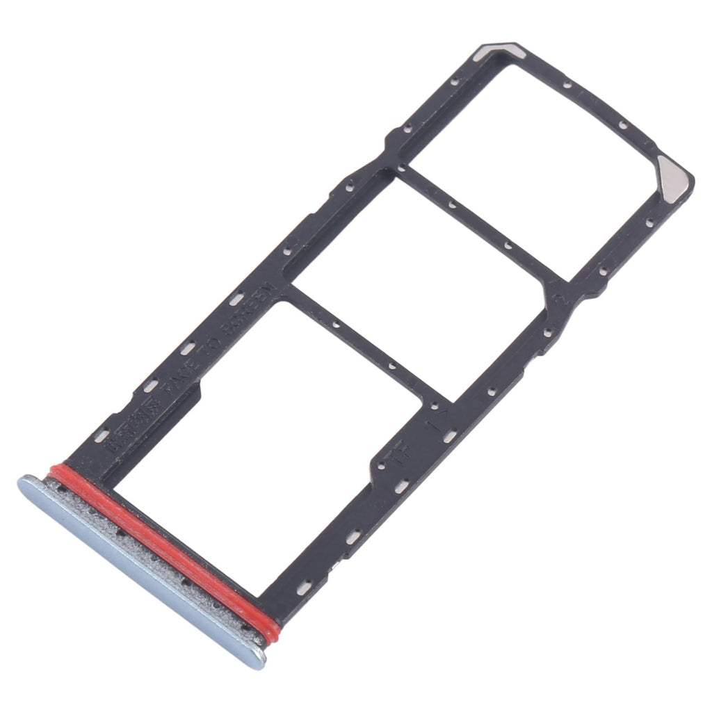 For Xiaomi Redmi A5 4G 10pcs SIM Card Tray + SIM Card Tray + Micro SD Card Tray (Blue)