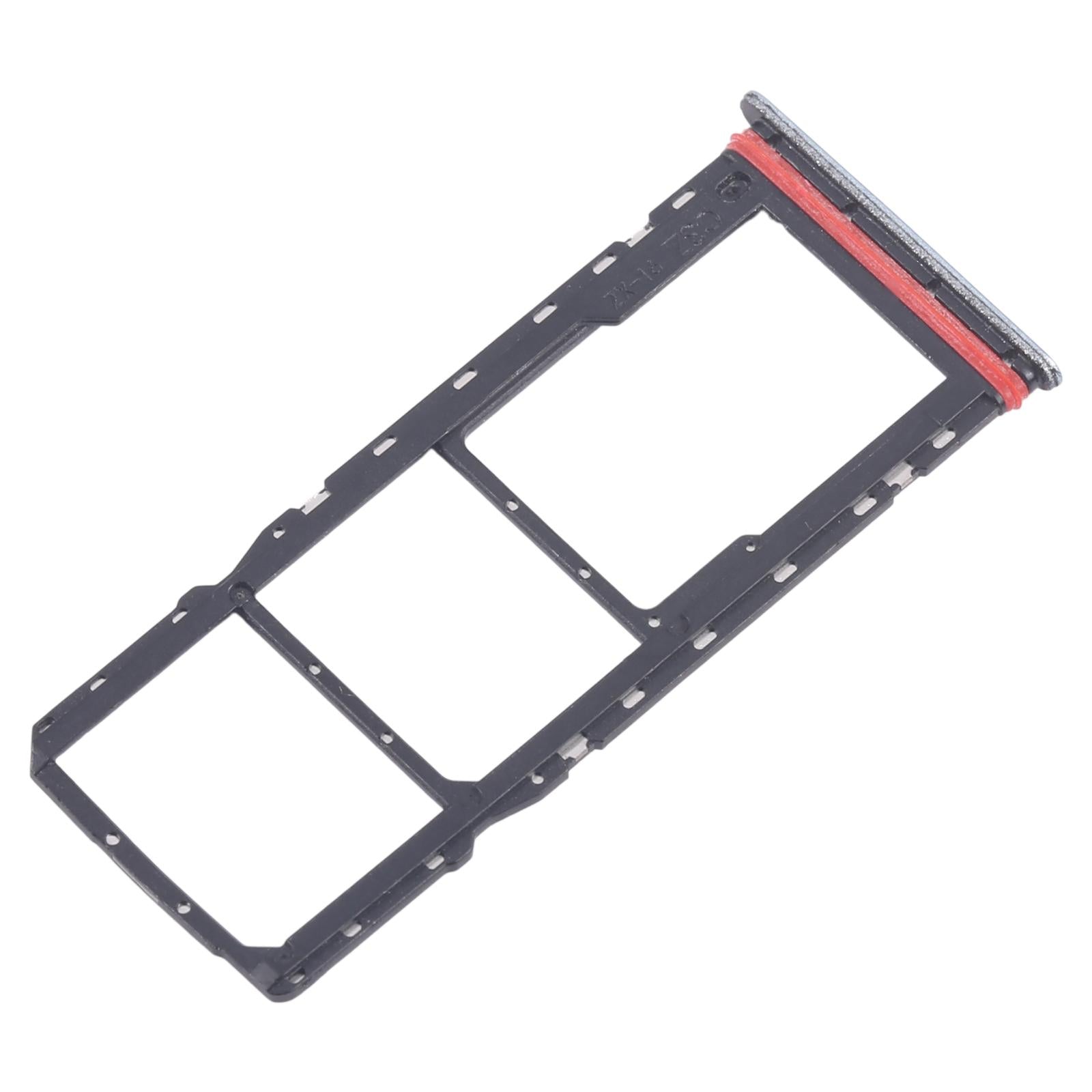For Xiaomi Redmi A5 4G 10pcs SIM Card Tray + SIM Card Tray + Micro SD Card Tray (Blue)