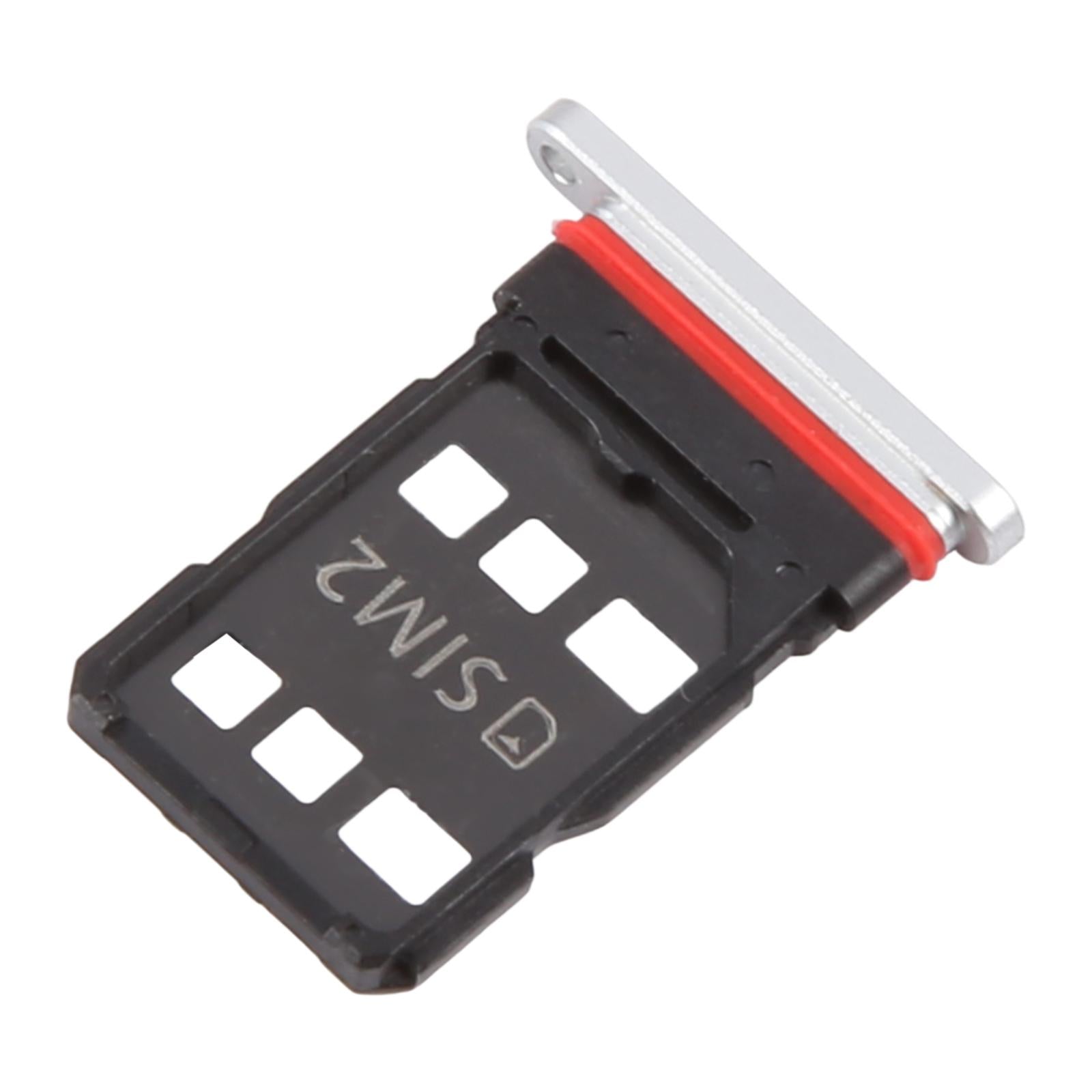 For ZTE nubia RedMagic 10 Air 5G NX779J SIM Card Tray + SIM Card Tray (Silver)