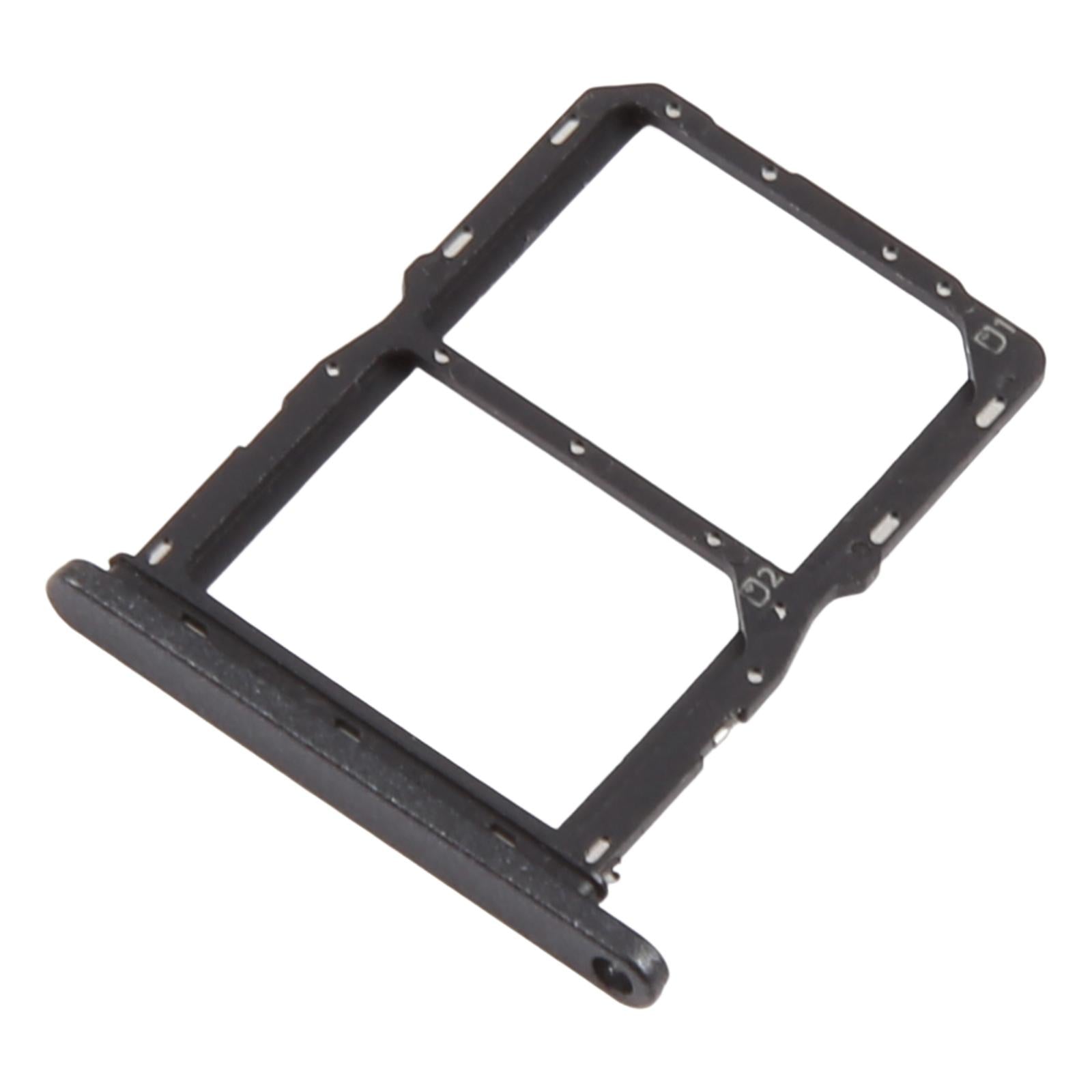 For ZTE Blade A75 5G Z2357N SIM Card Tray + SIM Card Tray (Black)