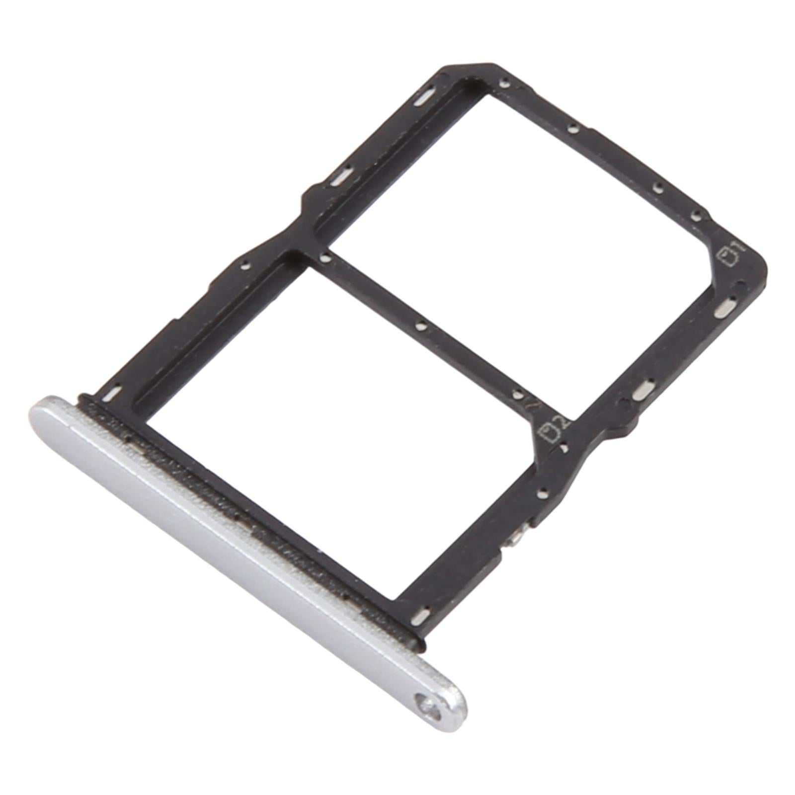 For ZTE Blade A75 5G Z2357N SIM Card Tray + SIM Card Tray (Silver)