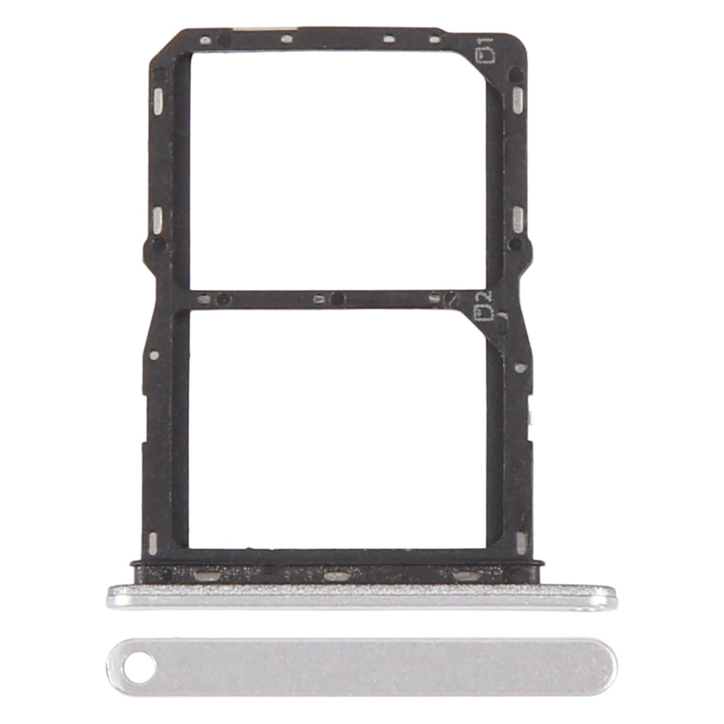 For ZTE Blade A75 5G Z2357N SIM Card Tray + SIM Card Tray (Silver)