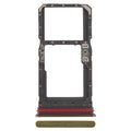 For Motorola Moto G86 Original SIM Card Tray + SIM Card Tray / Micro SD Card Tray (Gold)
