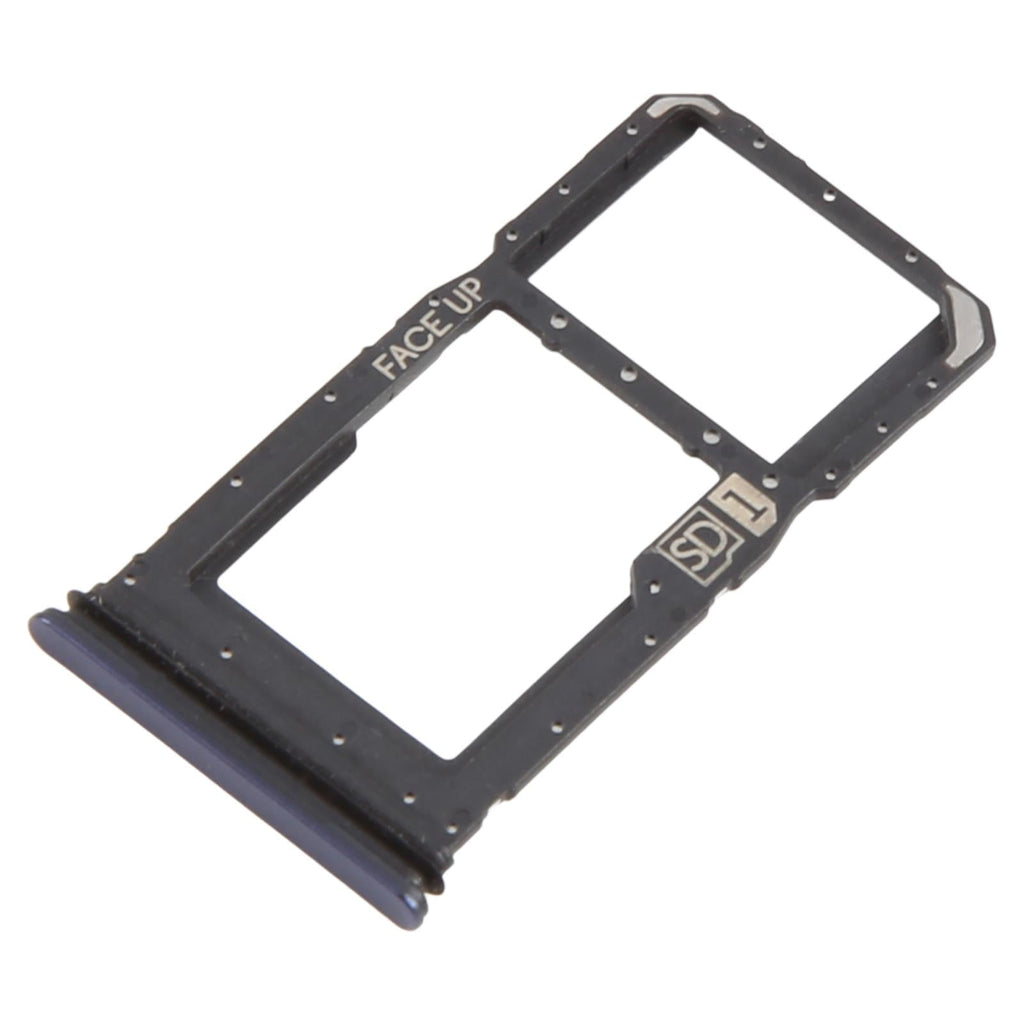 For Motorola Moto G86 Original SIM Card Tray + SIM Card Tray / Micro SD Card Tray (Blue)