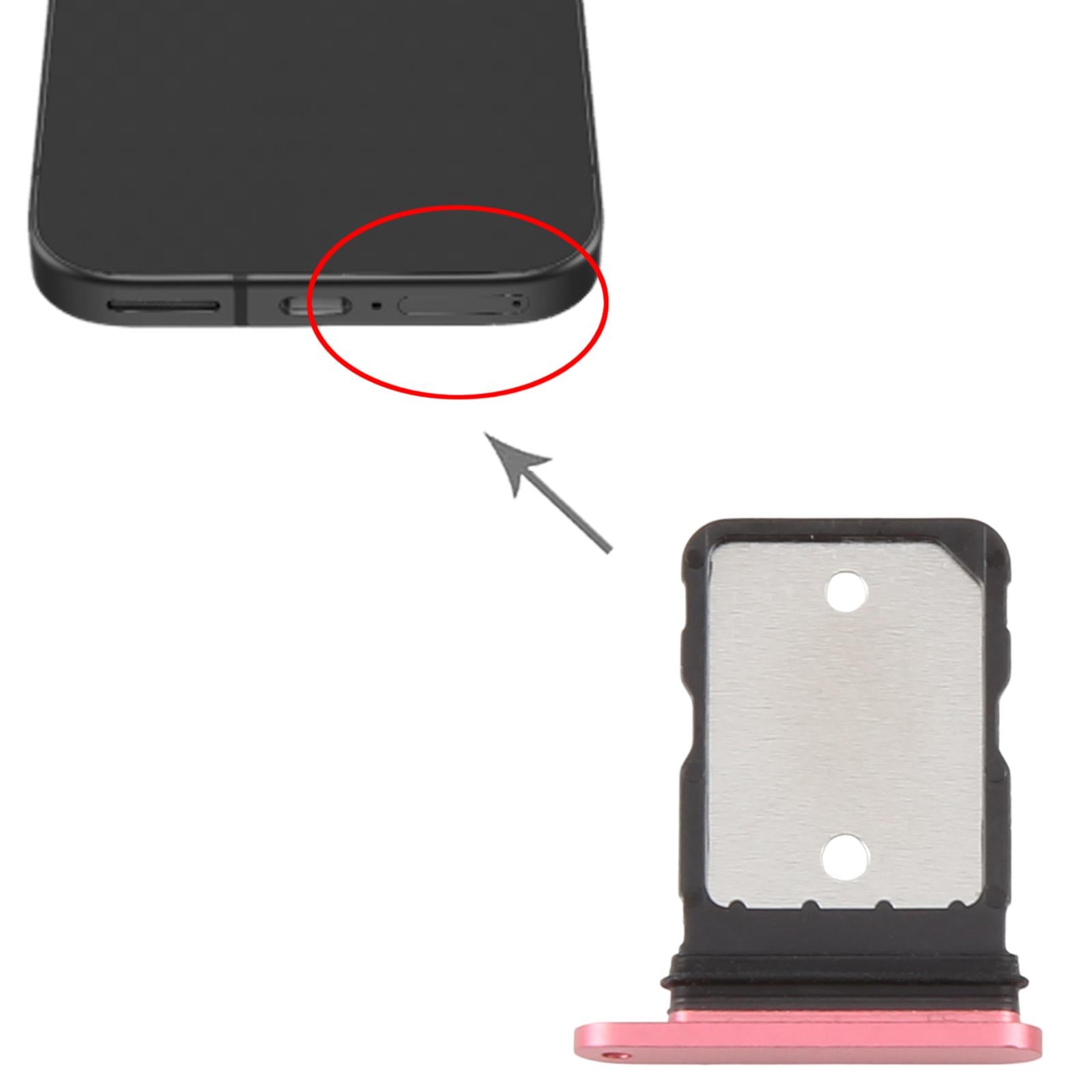 For Google Pixel 9a Original SIM Card Tray (Pink)