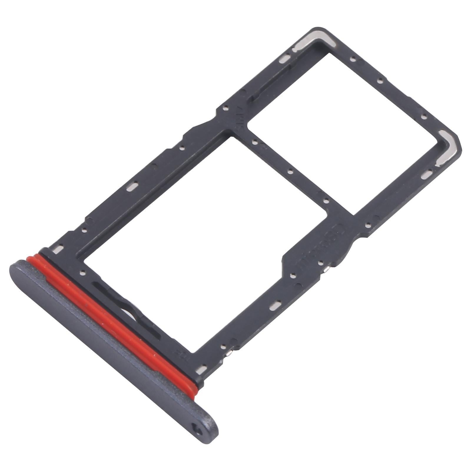 For Galaxy Tab A11 SM-X135  Original SIM + Micro SD Card Tray (Black)