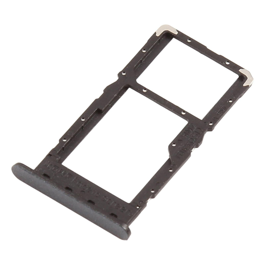 For OPPO A78 5G CPH2483 CPH2495 10pcs SIM Card Tray + SIM Card Tray / Micro SD Card Tray (Black)
