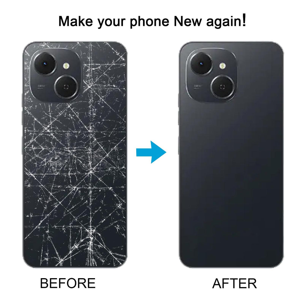 For Tecno Spark 40C Original Battery Back Cover(Black)
