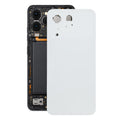 For Tecno Spark 40 4G KM5 Original Battery Back Cover(White)