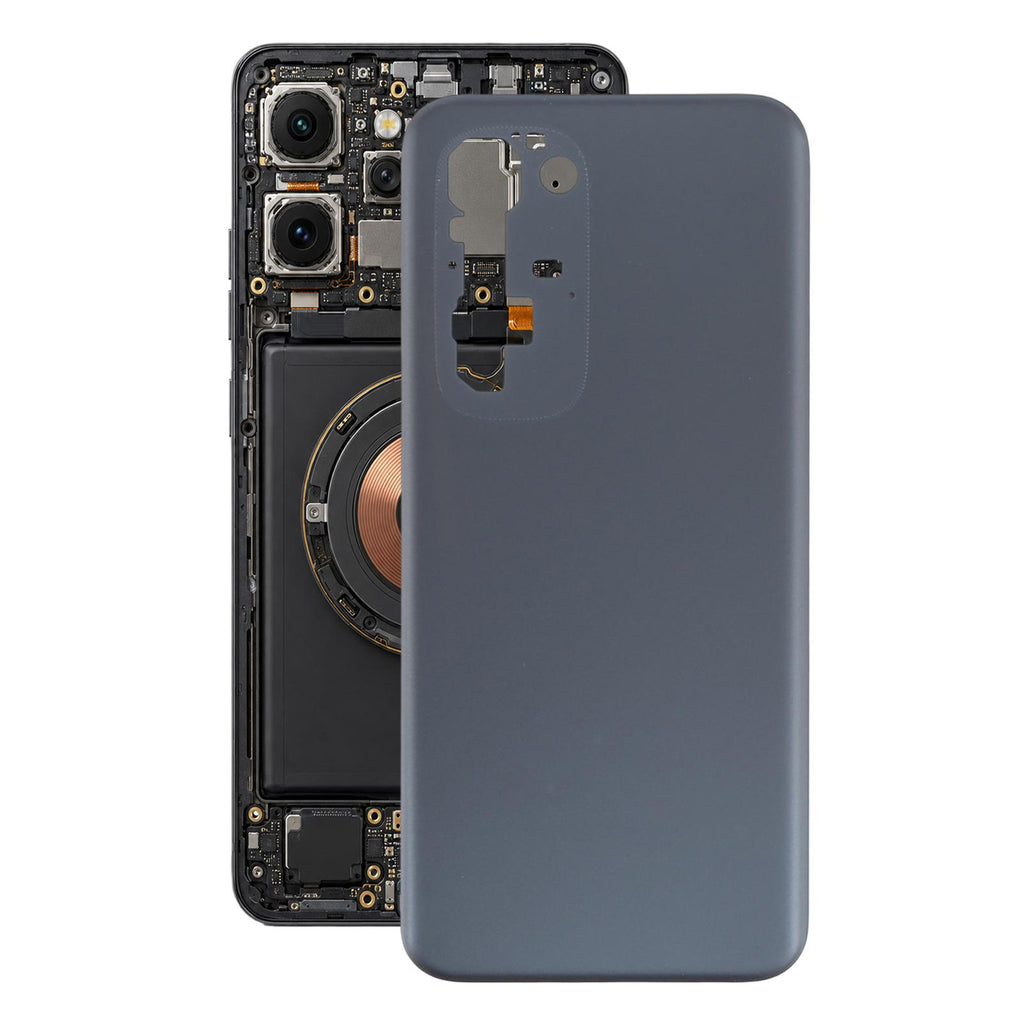 For Tecno Spark 40 Pro+ KM7 Original Battery Back Cover(Black)