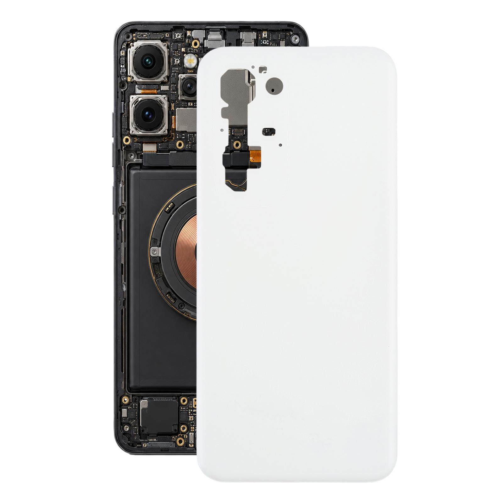 For Tecno Spark 40 Pro+ KM7 Original Battery Back Cover(White)