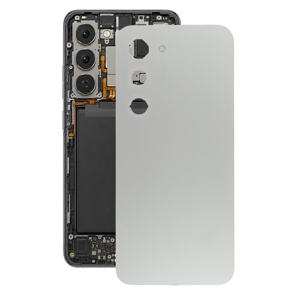 For Tecno Spark 40 Pro KM6 Original Battery Back Cover(Gray)