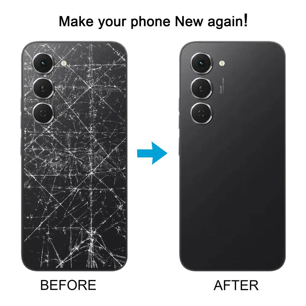 For Tecno Spark 40 Pro KM6 Original Battery Back Cover(Blue)