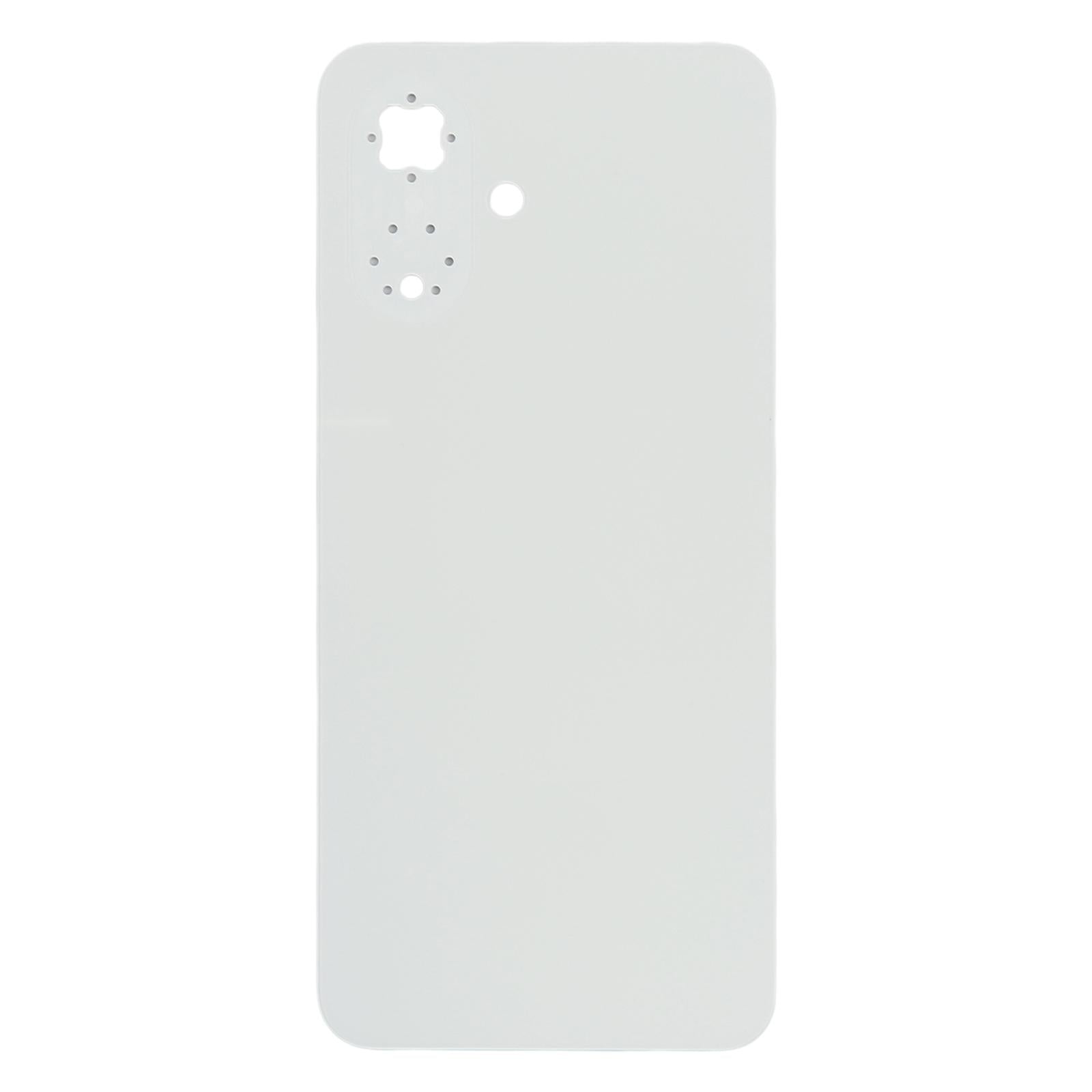 For Tecno Pop 10 Original Battery Back Cover(White)
