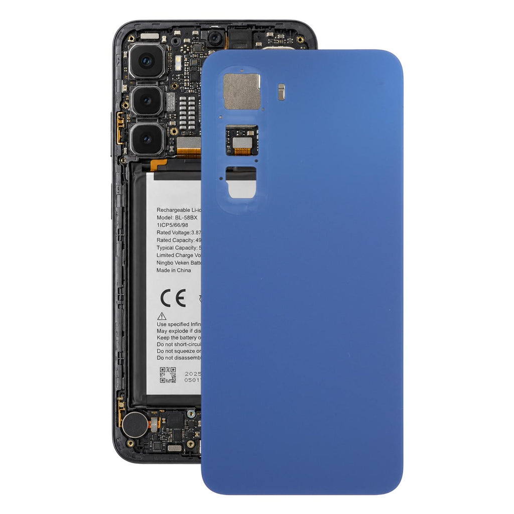 For Infinix Hot 60i 4G X6728 Original Battery Back Cover(Blue)