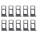 For Huawei Enjoy 20 10pcs Original SIM Card Tray + SIM Card Tray (Black)