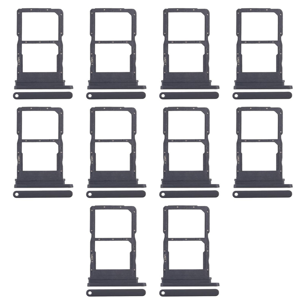 For Huawei Enjoy 60 Pro 10pcs Original SIM Card Tray + SIM Card Tray (Black)