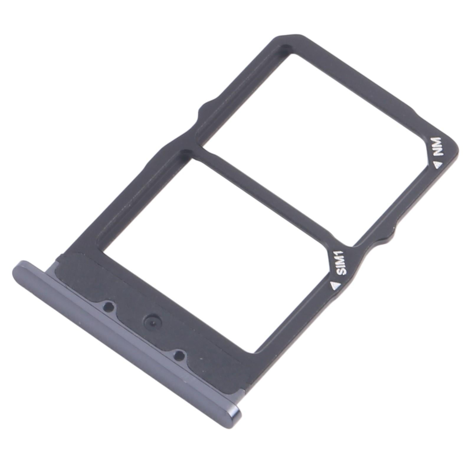 For Huawei Mate X2 10pcs Original SIM Card Tray + NM Card Tray (Black)