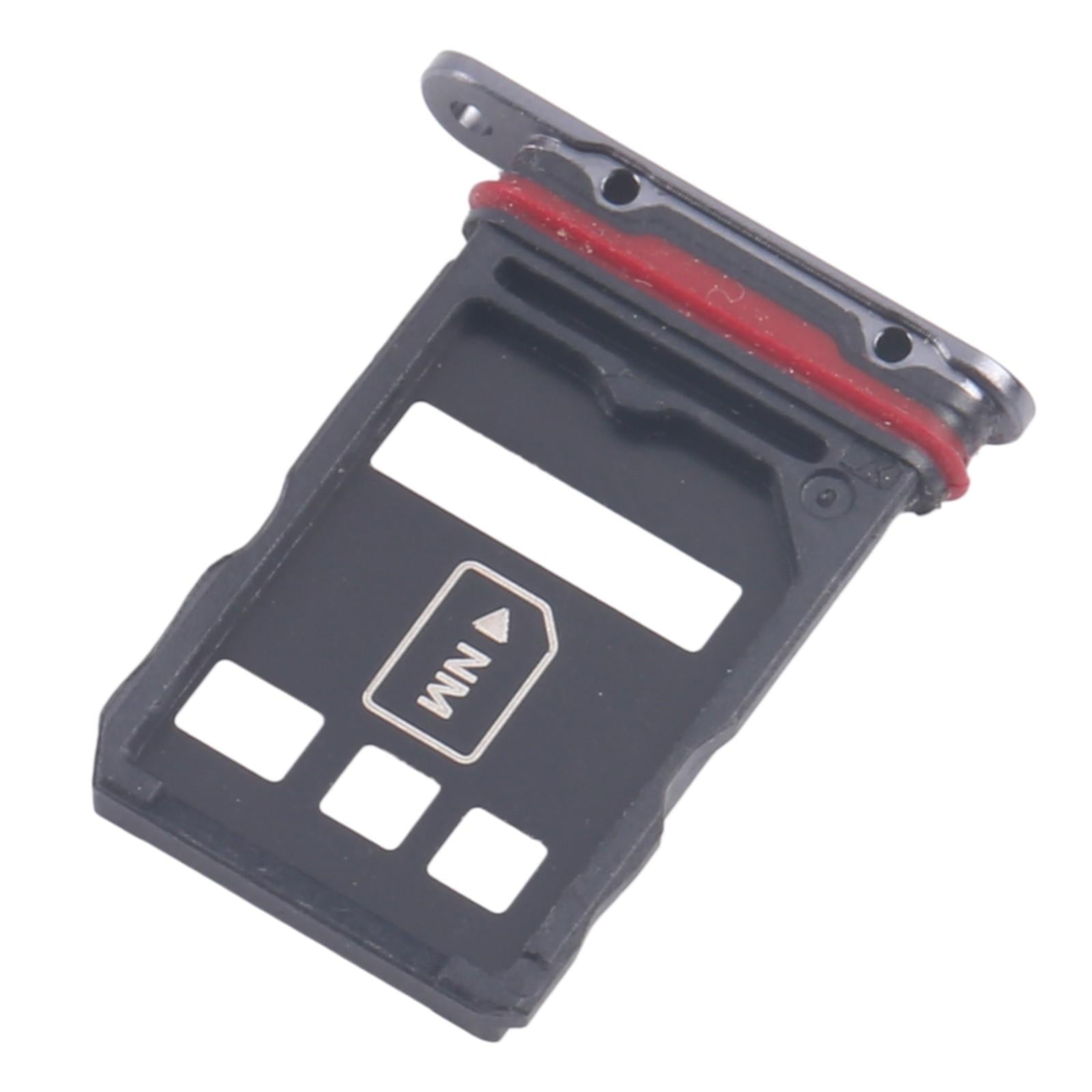 For Huawei Mate 40 Pro Original SIM Card Tray + NM Card Tray (Black)