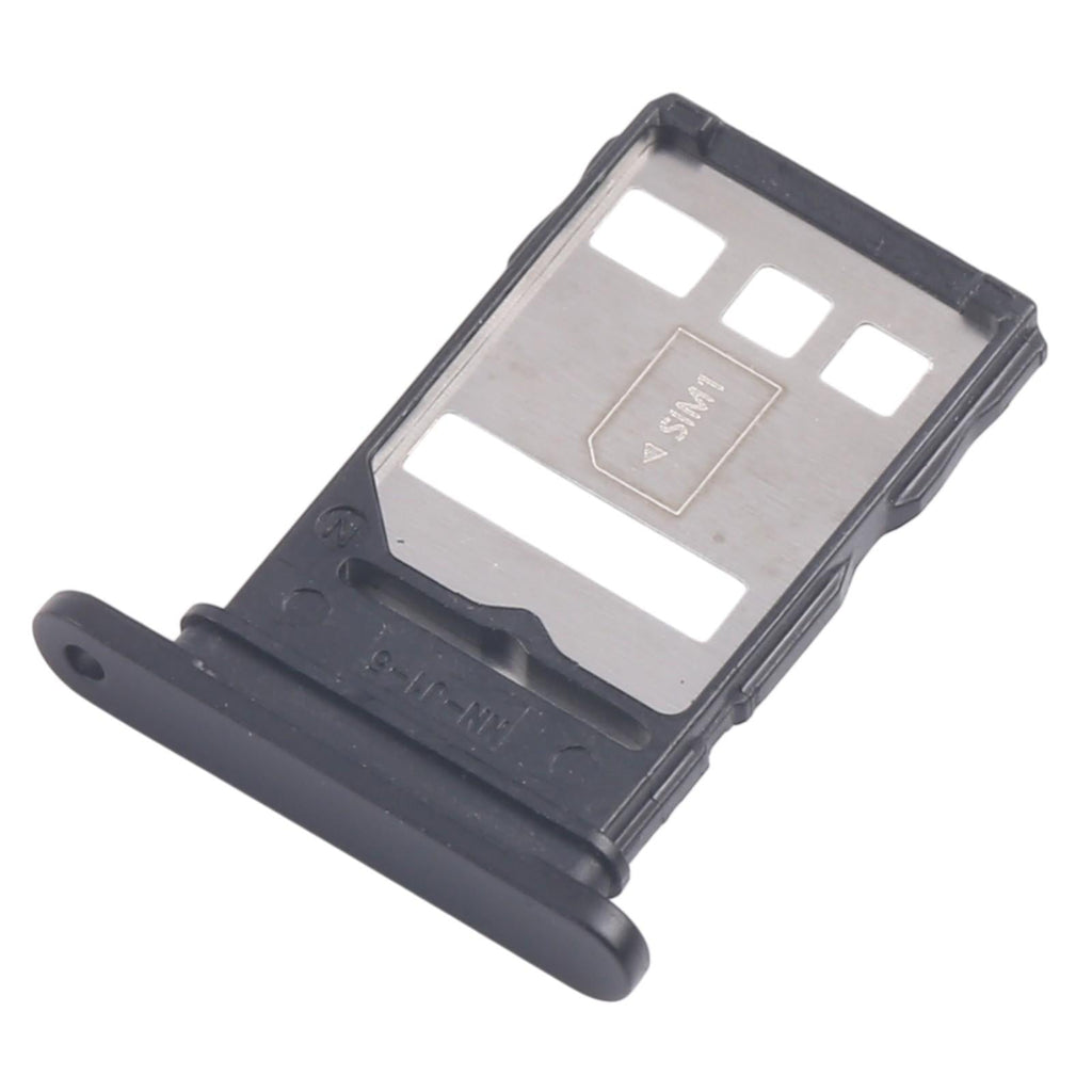 For Huawei nova 8i 10pcs Original SIM Card Tray + SIM Card Tray (Black)