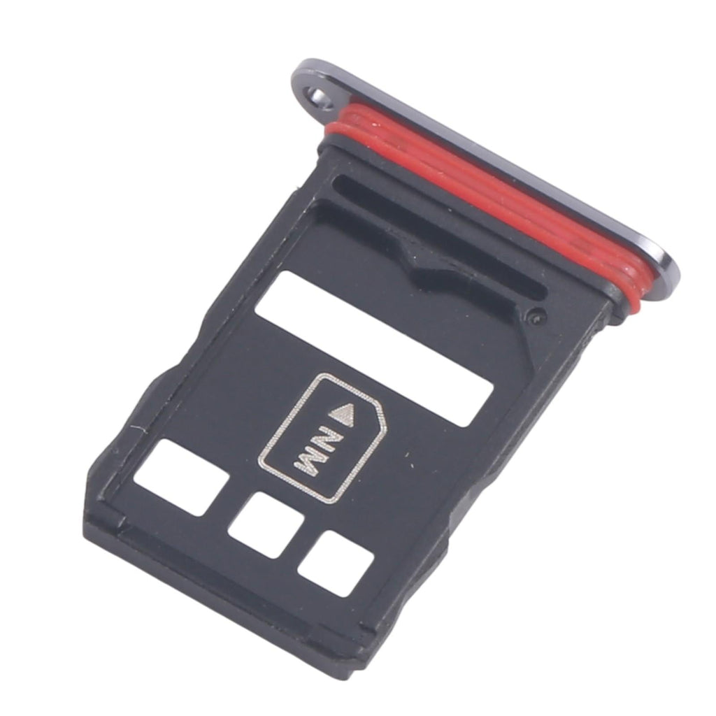 For Huawei Mate 40 10pcs Original SIM Card Tray + NM Card Tray (Black)