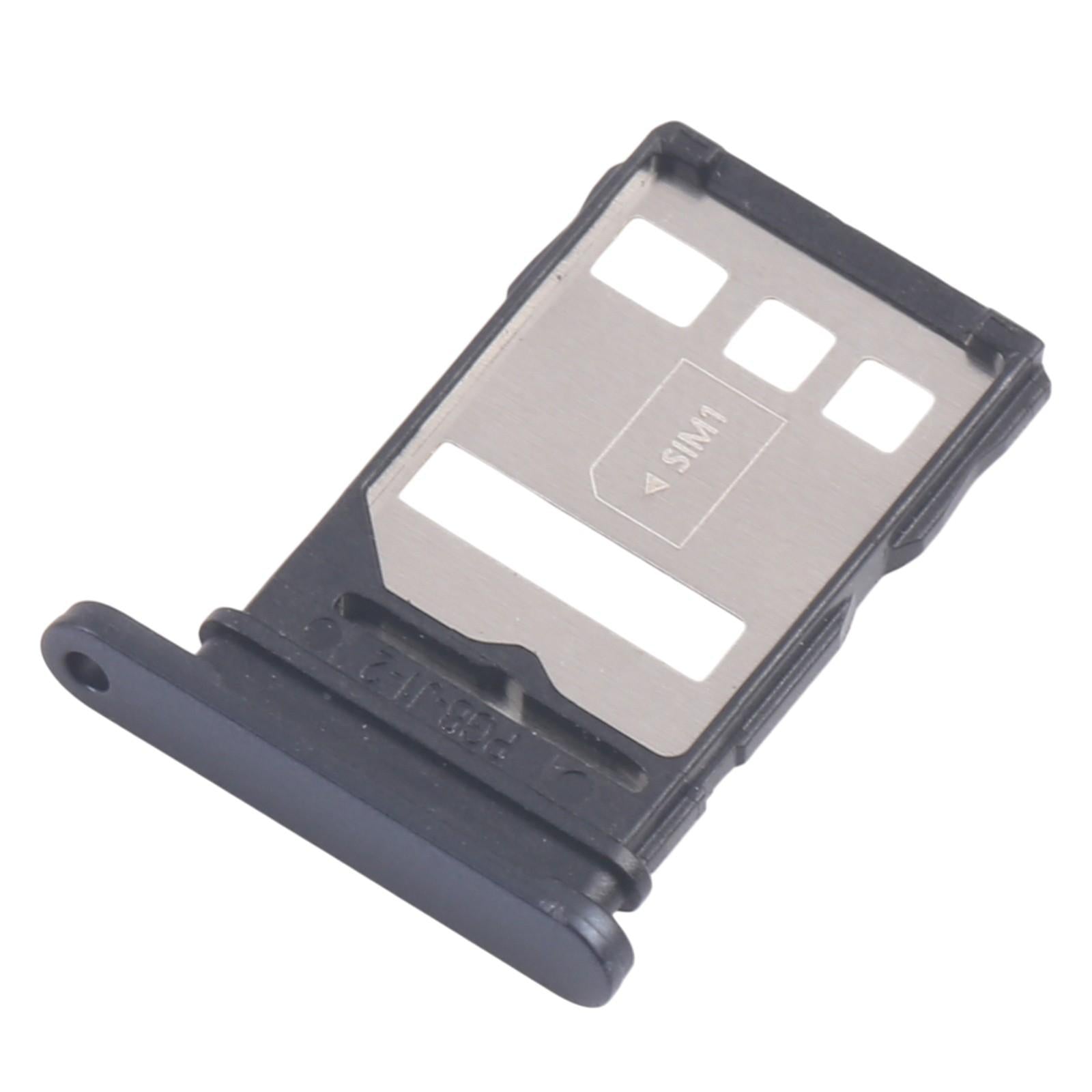 For Huawei nova 10 10pcs Original SIM Card Tray + SIM Card Tray (Black)