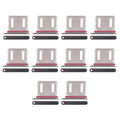 For Huawei Mate 70 10pcs Original SIM Card Tray + SIM Card Tray (Black)