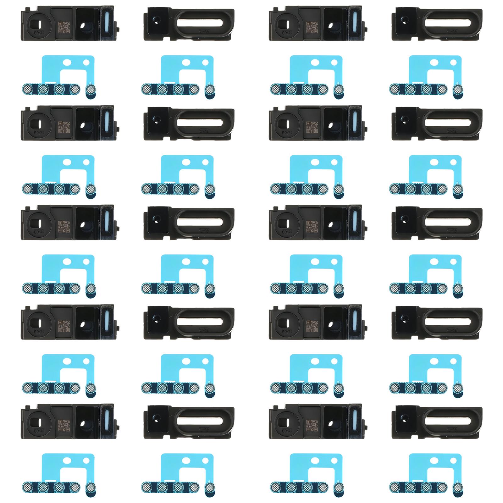 For iPhone 17 Pro 10sets Speaker Ringer Buzzer Dustproof Mesh (Blue)