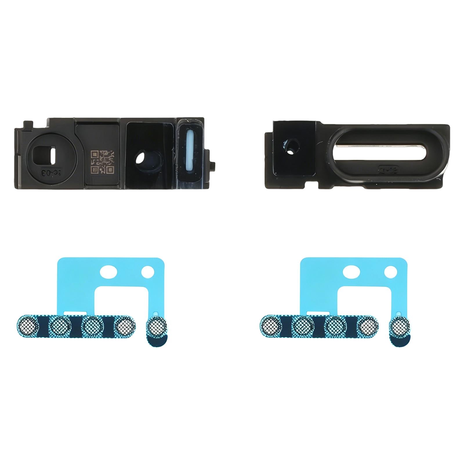 For iPhone 17 Pro 10sets Speaker Ringer Buzzer Dustproof Mesh (Blue)