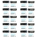 For iPhone 17 Pro Max 10sets Speaker Ringer Buzzer Dustproof Mesh (Blue)